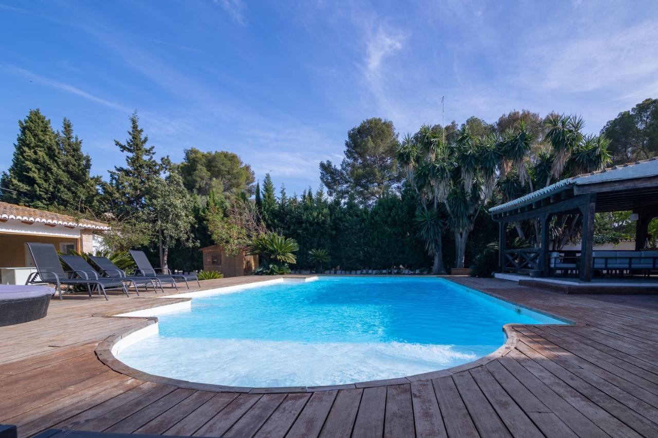 Villa Huerta 2, Paterna, Jacuzzi, Sauna 外观 照片