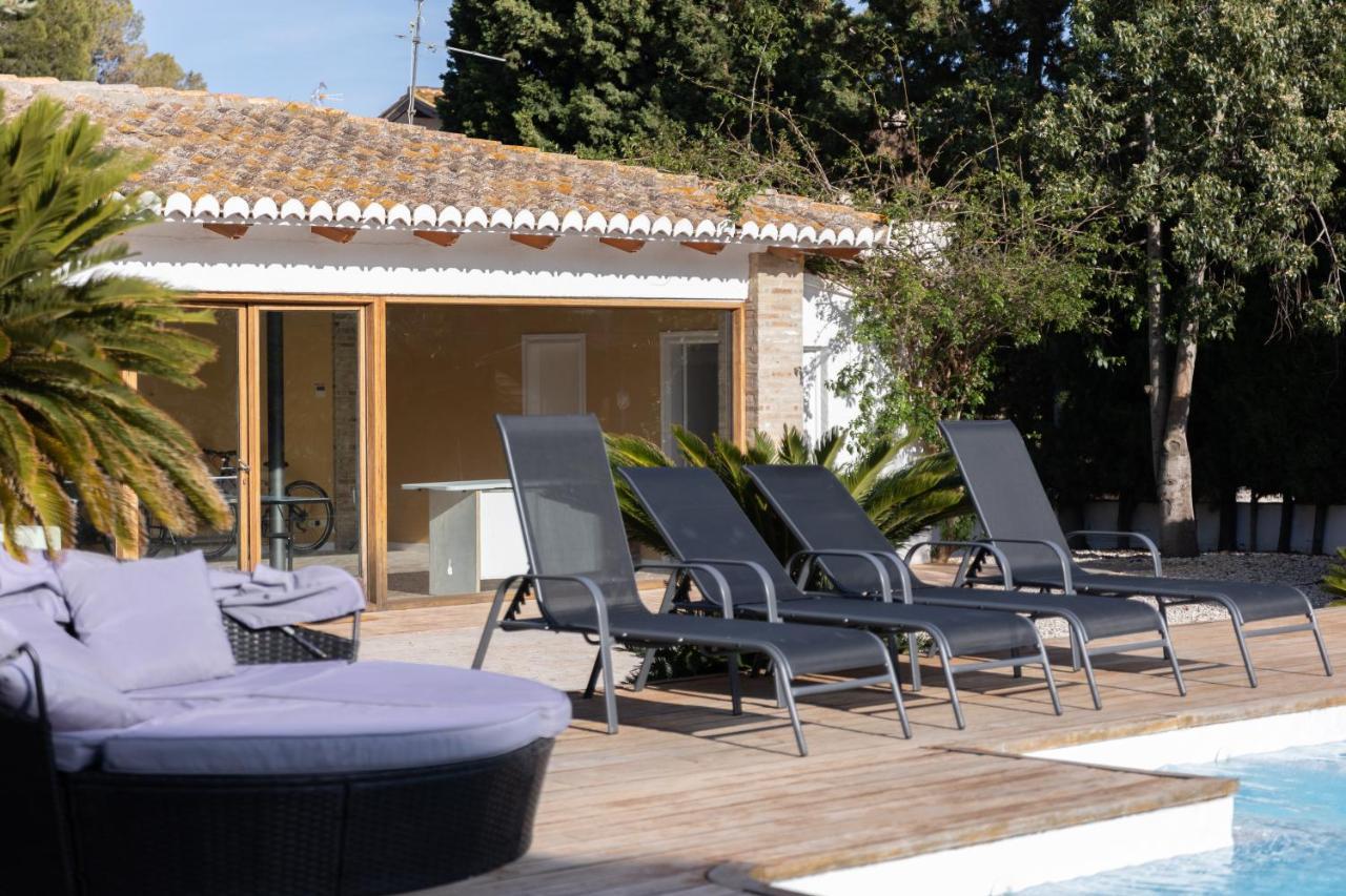 Villa Huerta 2, Paterna, Jacuzzi, Sauna 外观 照片